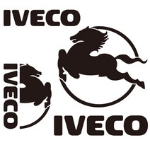 마이웨이카 이베코 스티커 화물차 트럭 트레일러 버스 튜닝 IVECO 로고, 로고5 (우측), 홀로그램