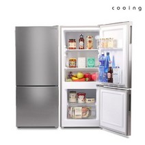 쿠잉 메탈슬림 콤비냉장고 REF-C120S
