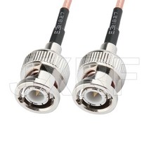 BNC 남성 여성 직각 HD-SDI 케이블 RG316 RF 동축 안테나 피그 테일 점퍼 50 Ohm 커넥터 어댑터, 01 No 1_06 40CM