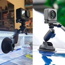 메탈 DJI ACTION2 액션2 고프로10 오즈모 액션캠 스마트폰 자동차 유리 거울 흡착 석션컵 마운트 거치대