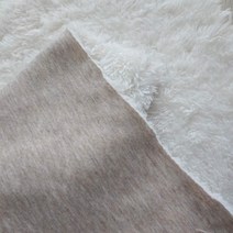 털원단 맨투맨/후드티원단 기모원단 밍크융 대폭 오트밀