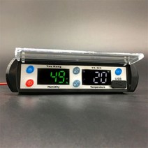쿨 캐비닛 약용 USB 온도 및 습도 조절기 조절기 데이터 로거, grey-110V