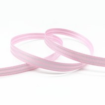 대왕 리본 5야드 10mm 프린트 스트라이프 그로그랭 리본 선물 포장 웨딩 헤어 DIY