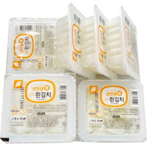 냉면흰무절임김치150g(2~3인분)X10개 30개 50개 전문점 업소 가정용 아이스박스포장, 03 50개