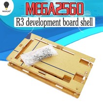 Enclosure Transparent Gloss Acrylic Box Compatible for arduino Mega 2560 R3 Case [C00031558], 01-officical Mega box-31558