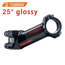 로드 MTB 자전거 스템 TOSEEK-카본 스템 10/17/25/35 도 산악 자전거 스템 31.8mm 핸들 바 스템 60/70/80/90/100/110/120mm 라이저 BMX MTB 부품, 18 25 degrees-110mm