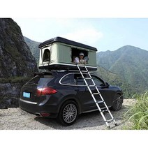 차량용 루프탑 텐트 차박 오두막 지붕 SUV 그늘막, 방한커버+ 대형 옵션 하드탑 + 옵션 크로스바