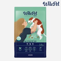 윌로펫 강아지 사료 뉴트리탑 어덜트 1.2kg 치킨 닭고기 소프트 키블 글루텐프리 소분 포장