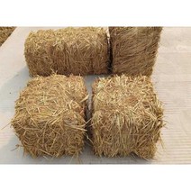 건초더미 농사용 조경자재 농가 지푸라기 사각 소품, 정사각형90x40x35(가로세로높이)cm