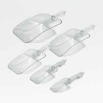 레스토 PC 얼음 스쿱 4호 투명 950ml 1개, 1500ml