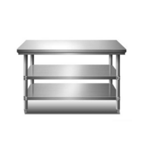 서스 2단 3단 테이블 꽃집 작업대 분갈이 포장 다이, 80cm60cm80 2단