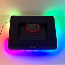 RMC GT500 V2 RGB 조명 최신형 밀봉식 노트북쿨러 후기검색 독점공급 KC인증