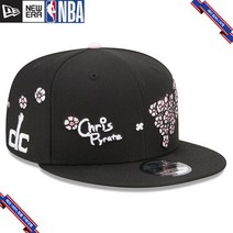 [미국정품] 857587 뉴에라 NBA 스냅백 캡모자 Washington Wizards New Era Chris Pyrate Cherry Blossom 9FIFTY Snapback