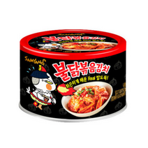 삼양 불닭볶음김치 통조림, 8개, 160g