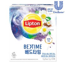 MIK 립톤 허브티 웰니스 베드타임 10T, 단일옵션, 1개, 10개