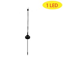 장미터널 8 팩 태양 반딧불 조명 10LED 정원 야외 방수 흔들리는 빛 파티오 통로 장식, 2.1 LED(1 Pack) - Warm White