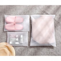 PVC 슬라이드 지퍼백 반투명 지퍼백 28x40cm DD-10089, 단품, 오너컨슈머트레 본상품선택