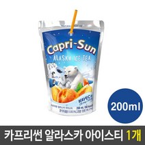 카프리썬 알라스카 아이스티 200ml 복숭아 과일 주스