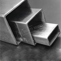 각파이프25mm 사각 관 Sstainless 관 30mm 강관 직사각형 배관, 30mmx60mmx1.5mm, 38cm