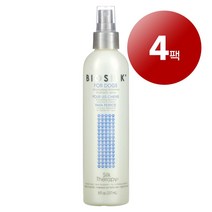 리암마켓 Biosilk 바이오실크 강아지용 모이스처라이징 워터리스 샴푸 스프레이 237ml 1팩, 4팩