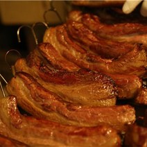 황토 참나무 훈제삼겹살 훈제오리 통삼겹살 오리구이, 훈제 삼겹살 300g, 1개, 300g