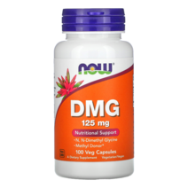 나우푸드 DMG 디엠지 125mg 100베지캡슐 다이메틸글라이신 멘가믹산 판가믹산 비건