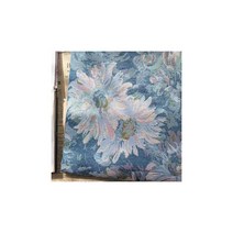 해바라기유화그림 모네의 오리지널제작 클래식 꽃술 포장 핸드메이드 DIY 가방 치마 디자이너 원단 2917761863, 블루 꽃 형, 100cm *150cm 쌀값이 한