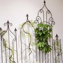 브리스 빈티지 벽장식 주물 철제 엔틱 파티션 베란다 정원, C