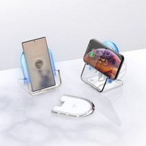 무선충전 기 고속충전기 분리형 패드 15W (C TYPE) 판촉물 피시방충전기 컴퓨터용품, 충전기본품(케이블미포함)