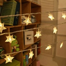 감성 LED 별 모양 줄 전구 조명 캠핑 차박 테라스 루프탑 옥상 트리조명, 상세페이지 참조