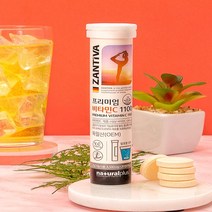 내츄럴플러스 잔티바 프리미엄 비타민C 1100 발포비타민 4500mg x 20정 독일산 물에녹여먹는 발포정비타민, 5개, 잔티바 비타민C 1100 발포비타민 20정