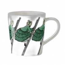 북유럽 디자인하우스스톡홀름 Design House Stockholm 그린 이모 머그컵 400ml