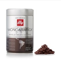 illy 일리 모노 아라비카 브라질 커피 250g(통원두) X2팩, 250g, 홀빈