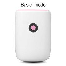 화장실제습기 가정용 욕실 습기제거 휴대용 전기 미니 공기 제습기 800ml LED 디스크, 빠른해외배송_Basic model-Pink