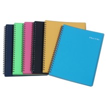 메카라인 대용량 플러스파일 80매, 파랑