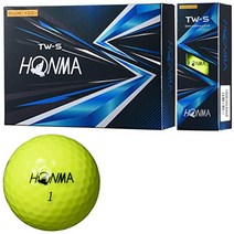 HONMA 혼마 2021년 모델 TW-S 골프공 3다스 (36구), 옐로우