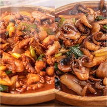 쫄깃한 쭈꾸미 낙지 볶음 비빔밥양념장 매콤한 1+1, 낙지볶음5팩특가구성