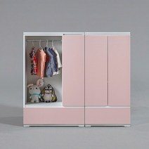 코우 미니 수납 옷장 세트 1400 착불, 화이트