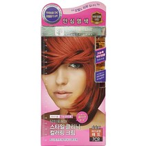 메디힐 닥터포헤어 스타일클리닉 컬러링크림 7CR체리글램레드, 2개