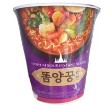 똠양꿍라면 컵라면용기 67g x 6개 (무료배송), 상세페이지 참조