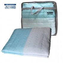 인견 혼수품이불 더불 라온아띠 여름이불 한국산 혼수용품 누빔이불 냉장고이불 침대패드겸용