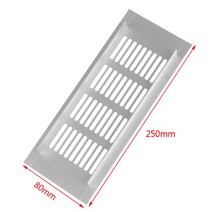 송풍기 배풍기 직사각형 환기 메쉬 평면 구멍 캐비닛 신발 공기 커버 옷장 장식 배기, 08 B3
