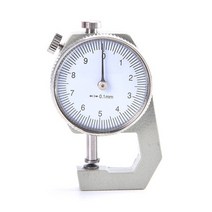 자동차 페인트 도막 두께 측정기 게이지 가죽 flim 종이 대 한 0 10mm 0 20mm 금속 다이얼 가죽 종이 테스터, 뾰족한 0-10mm