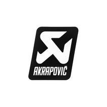 AKRAPOVIC (아크라포비치) 내열 스티커 실버 57x60mm