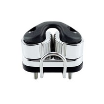 316 스테인레스 스틸 블랙 볼 베어링 캠 클리트 필라테스 장비 해양 보트 빠른 엔트리 로프 와이어 페어 리, 02 With Stainless Ring