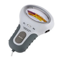 3in 1 PH 염소 측정기 PC-101 테스트 장치 CL2, 01 베이지