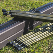 어반사이드 5각 펜타폴 국산 듀랄루민 캠핑텐트/타프 슬라이드 폴대 가방 세트, 티탄샌드