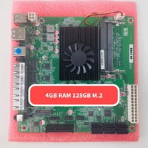 산업용컴퓨터 산업용PC 미니PC 산업용피씨 BKHD-N510X-NAS-I22X 인텔 셀러론 N5105 N5100 마더보드 6 * SATA3.0 2.5G Nics 미니 ITX 17x, 4GB RAM 128GB M.2