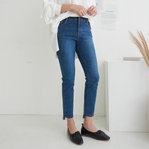 라운 언발 일자핏진1color /빅사이즈 25~38까지