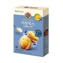 CJ더마켓 홈 베이킹 제과 제빵 빵 만들기 카페 디저트 아이 간식 백설머핀믹스 초코 핫 케익 와플 브라우니 쿠키 머핀 깨찰빵 식빵 500G, 1개